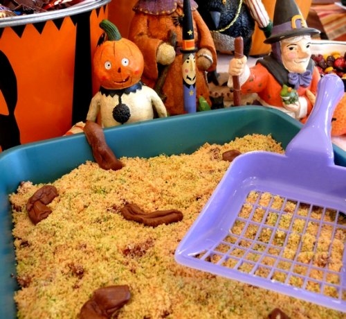 Kitty Litter Geek cake