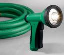 LED hose nozzle for night gardening