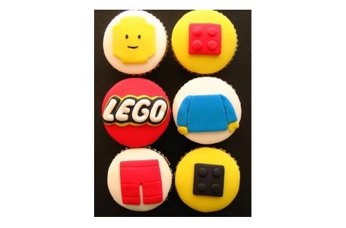 Lego cupcakes