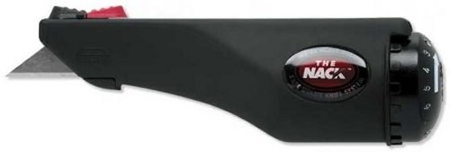 Nack utility knife holds a barrel full of blades