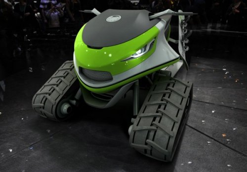 The most badass snowmobile you will ever see