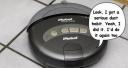 Roomba gets hopped up on carpet dust, trips home alarm