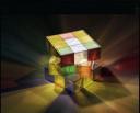 Rubik’s Cube lamp is a puzzling light source
