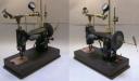 Steampunk sewing machine is functional