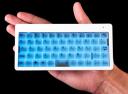 Tiny backlit wireless keyboard