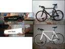 Retroreflective vinyl turns stuff from black to white