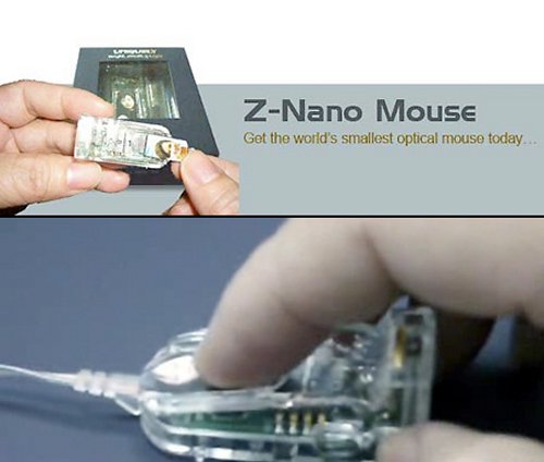 Z-Nano is the world’s smallest Mouse