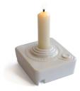 Atari Joystick ceramic candleholder