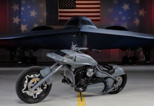 Stealth Bomber Cycle: Flying on two wheels