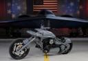 Stealth Bomber Cycle: Flying on two wheels