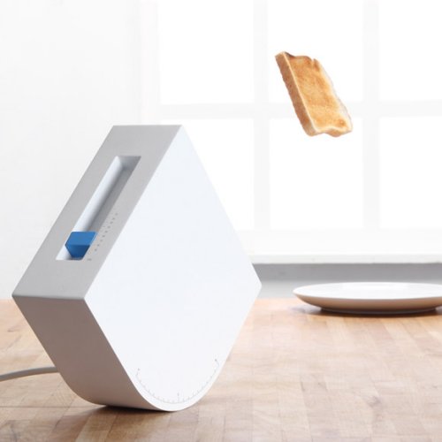 Trebuchet Toaster flings your bread across the room