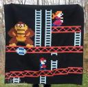 The Donkey Kong quilt looks pretty comfy
