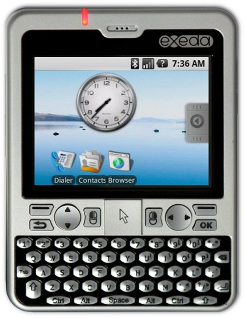 Compulab unveils exeda Android / WinMo handheld