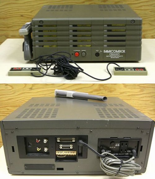 Famicombox: An NES with 15 cartridges built-in