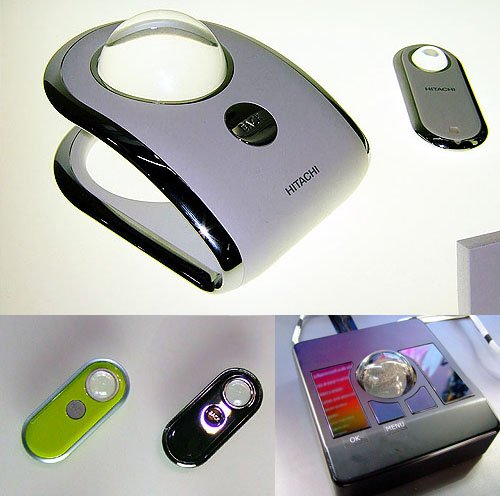 Hitachi one button, one ball TV remote control