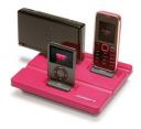 IDAPT Charging Station is heavy on pink