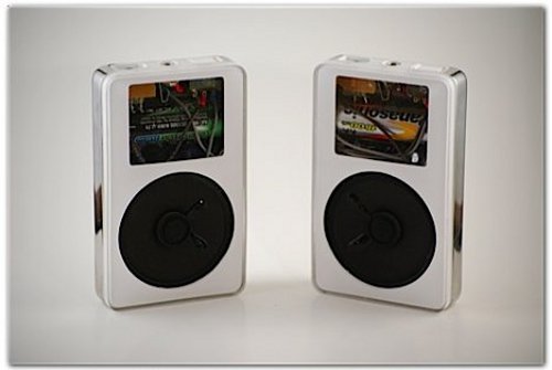 iPods turned into iPod speakers