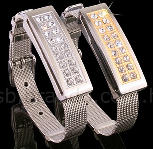 USB Jewel Bracelet thumb drive