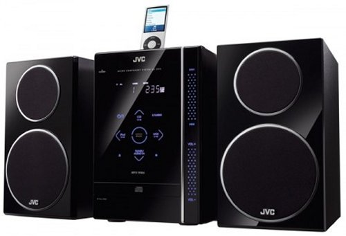JVC’s new boomboxes with touch control, iPod integration