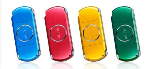 Sony PSP Carnival Colors