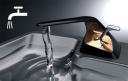 Shifter faucet lets you change gears from hot to cold