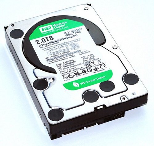 Western Digital launches 2TB Caviar Green hard drive