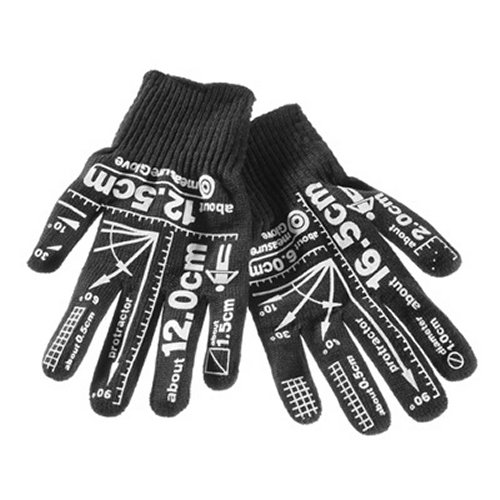 Measurement Gloves keep measurements at your fingertips