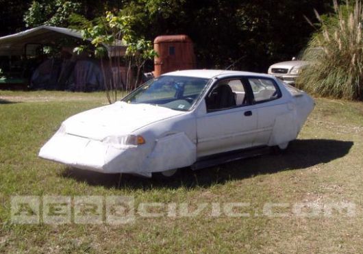 Ugly body mod = 95 MPG