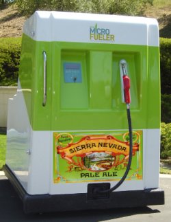 Left over beer fuels cars