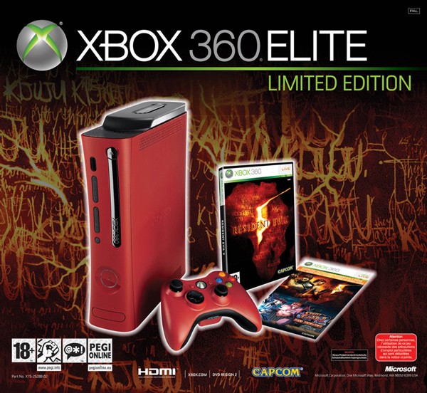 Red Resident Evil 5 Xbox 360 unveiled