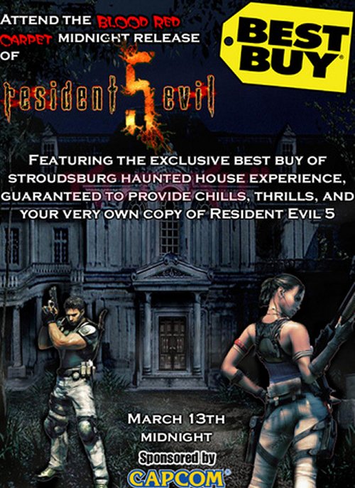 Zombies take over Best Buy for Resident Evil 5 Launch