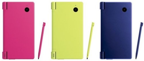 Nintendo DSi now in 3 more colors
