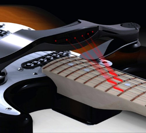 Learn guitar with lasers