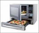 Microwave Oven with a Pizza drawer