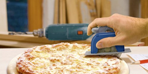 Pizza Pro 3000 Circular Saw is the manly way to slice pizza