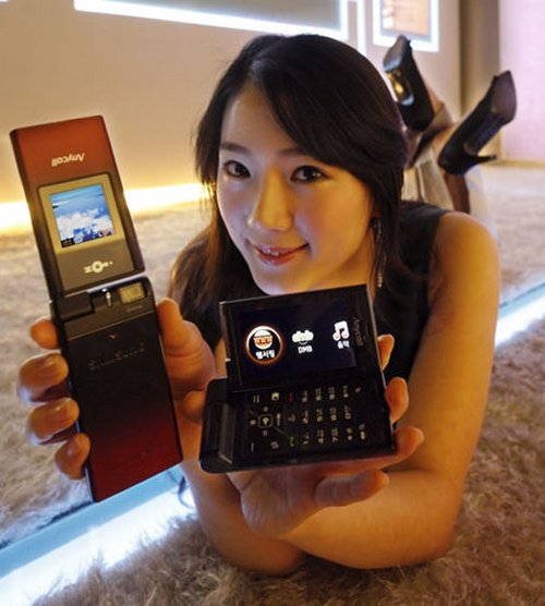 Samsung SPH-W6450 the “OZ Double Folder Phone”