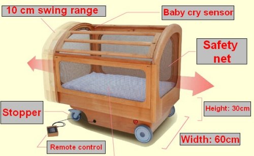 Robotic baby bed makes it easy to neglect your kid