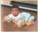 The Baby Mop makes tots earn their keep