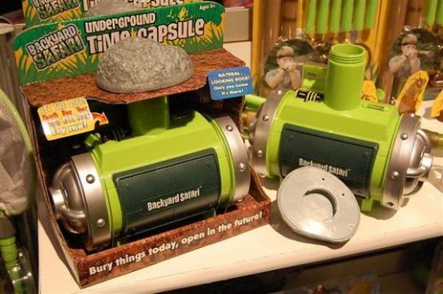 Underground Time Capsule comes too late for my childhood