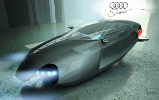 Audi Shark flying car concept