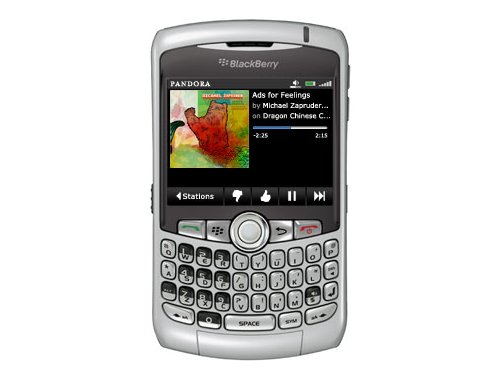blackberry pandora app