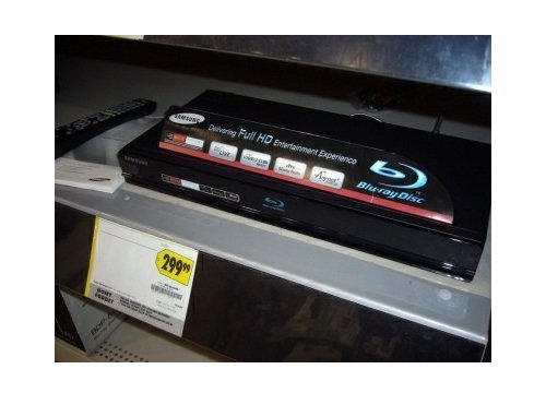 Samsung BD-P1600 Netflix streaming Blu-ray player shows up