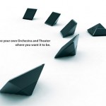 6 speaker set folds into a cube
