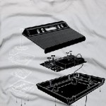 Exploded Atari 2600 T-shirt is awesome Exploded Atari 2600 T-shirt is awesome