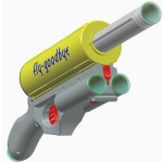 Fly-Goodbye pistol keeps your magazines clean Fly-Goodbye pistol keeps your magazines clean