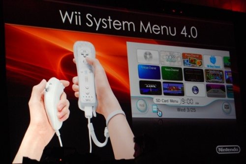 Nintendo launches Wii system menu 4.0