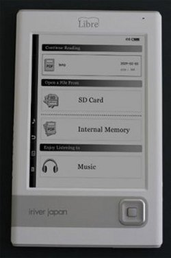 Iriver looking to release its own E-Reader
