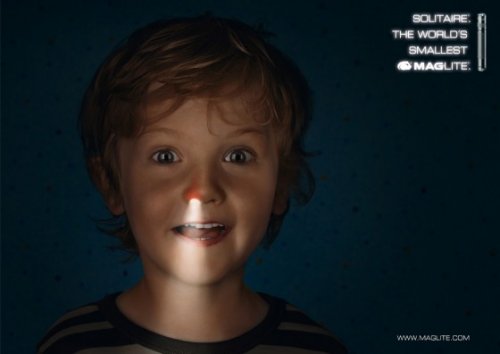 Mag-Lite Flashlight could end up in kids nose Kids love to stick stuff in 