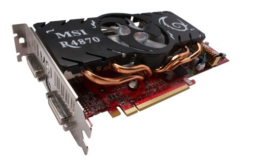 MSI HD 4870 Video Card