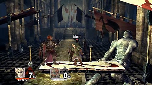 What Super Smash Bros. Brawl looks like in 720P HD
